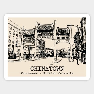 Chinatown - Vancouver BC Magnet